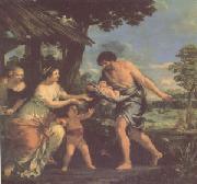 Pietro da Cortona, Romulus and Remus Brought Back by Faustulus (mk05)